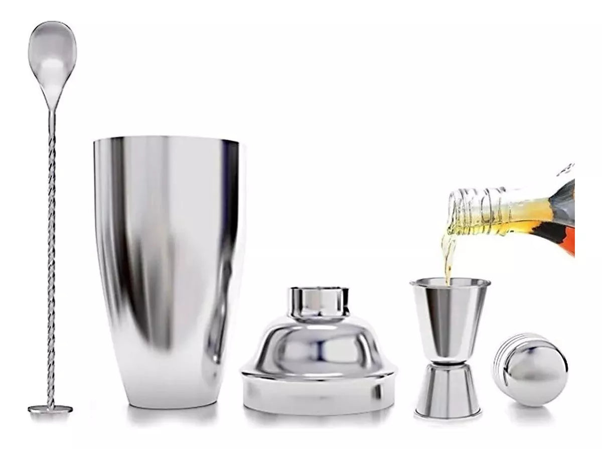 Kit de Coctelería Profesional 3 Pcs
